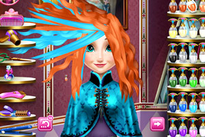 安娜公主冰雪美发