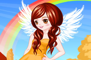 美丽的秋天天使