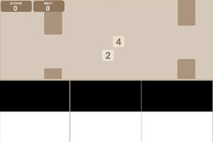 飞扬的2048踩白块