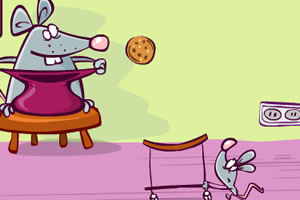 小老鼠收集饼干