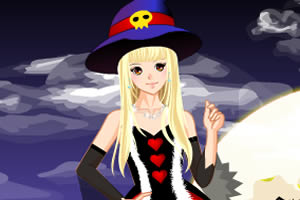 万圣节女孩装扮