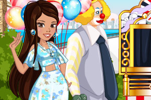 佐伊和莉莉节日装扮