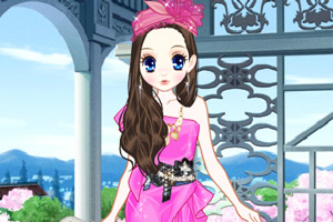 森迪公主的名媛装扮