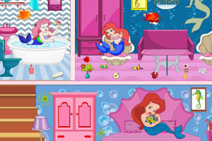 打扫美人鱼房间