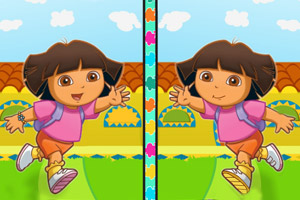 朵拉图片来找茬