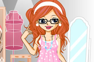 可爱小女孩装扮