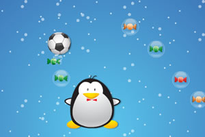 企鹅顶球