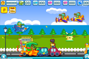 鳄鱼小顽皮飞机大战