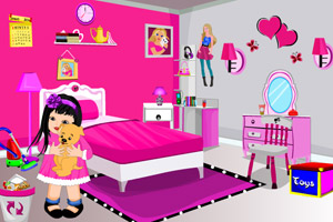 芭比迷整理房间