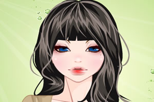 华丽的时尚女孩