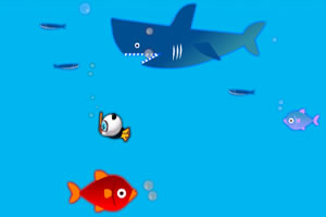 熊猫宝贝吃小鱼