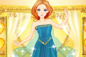 舞会漂亮的女孩