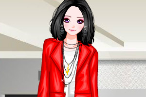 美丽的亮色夹克