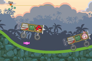 愤怒的小鸟疯狂赛车