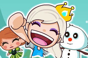 冰雪女王救公主 