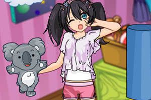 昏昏欲睡的女孩