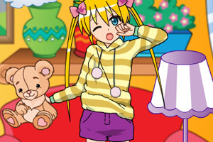 昏昏欲睡的女孩