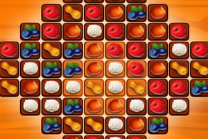 蛋糕水果对对碰