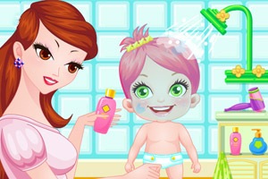 帮妈妈照顾宝贝