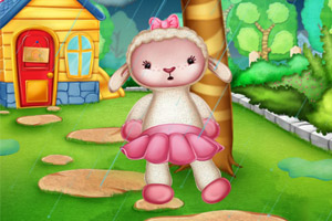 玩具小医生治疗小羊