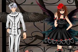 吸血鬼骑士情侣换装