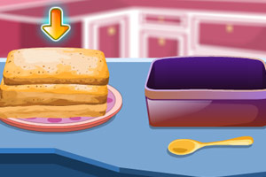 冰淇淋覆盆子蛋糕