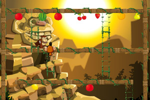 遇麻烦的小猴子2