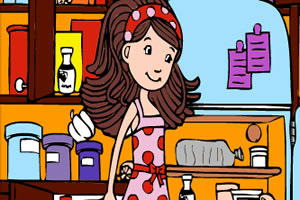 厨房卡洛琳上色