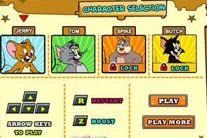 猫和老鼠的自行车赛