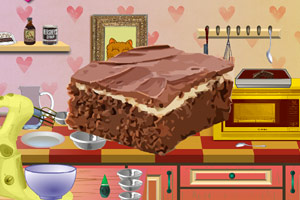 巧克力薄荷蛋糕