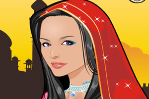 印度女孩造型秀