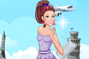 芭比机场装扮