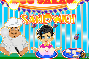 制作鸡蛋沙拉三明治