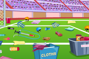 2014世界杯赛场清理