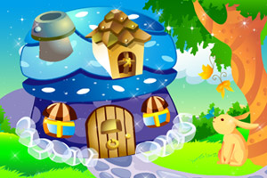 装饰可爱的蘑菇房间