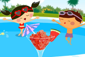 度假美食之冰西瓜