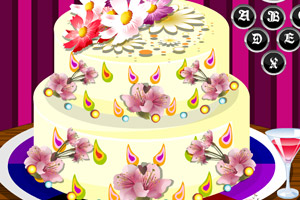 花朵蛋糕