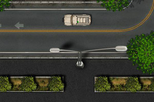 城市吉普车停靠