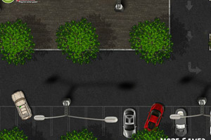 城市吉普车停靠