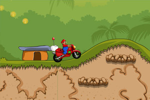 超级玛丽山地摩托车