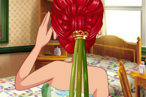 安娜公主加冕发型