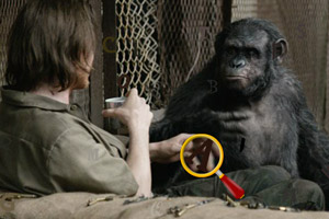 猩球崛起找字母