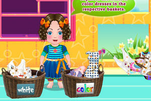 宝贝达莉亚洗衣服