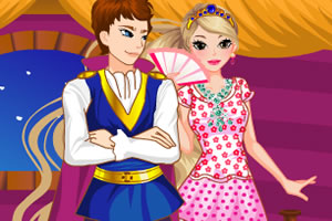 可爱的长发女孩