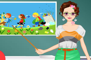 老师的时尚造型