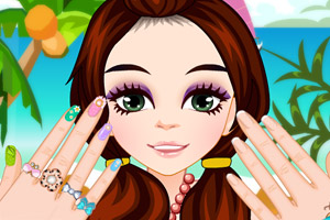 玛丽的夏日美甲