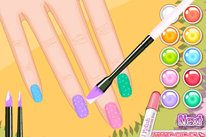 玛丽的夏日美甲