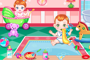 照顾双胞胎宝宝