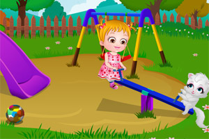 可爱宝贝清洗衣服