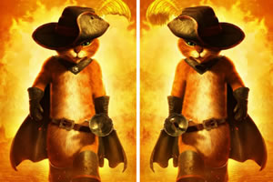 穿靴的猫找不同